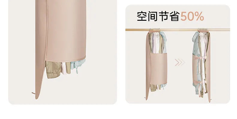 1pc Wardrobe Lazy Compressed Storage Board Dust Cover Storage Artifact Foldable Fabric Down Jacket