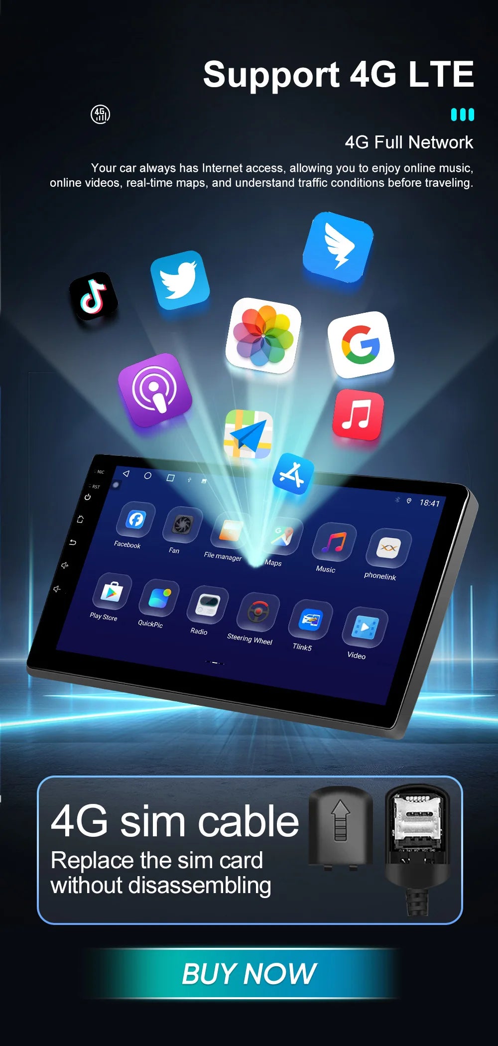 Android 15 For Chevrolet Spark M300 2009-2016 Car Radio Multimedia Video Player Navigation GPS wireless android Carplay 4G WIFI