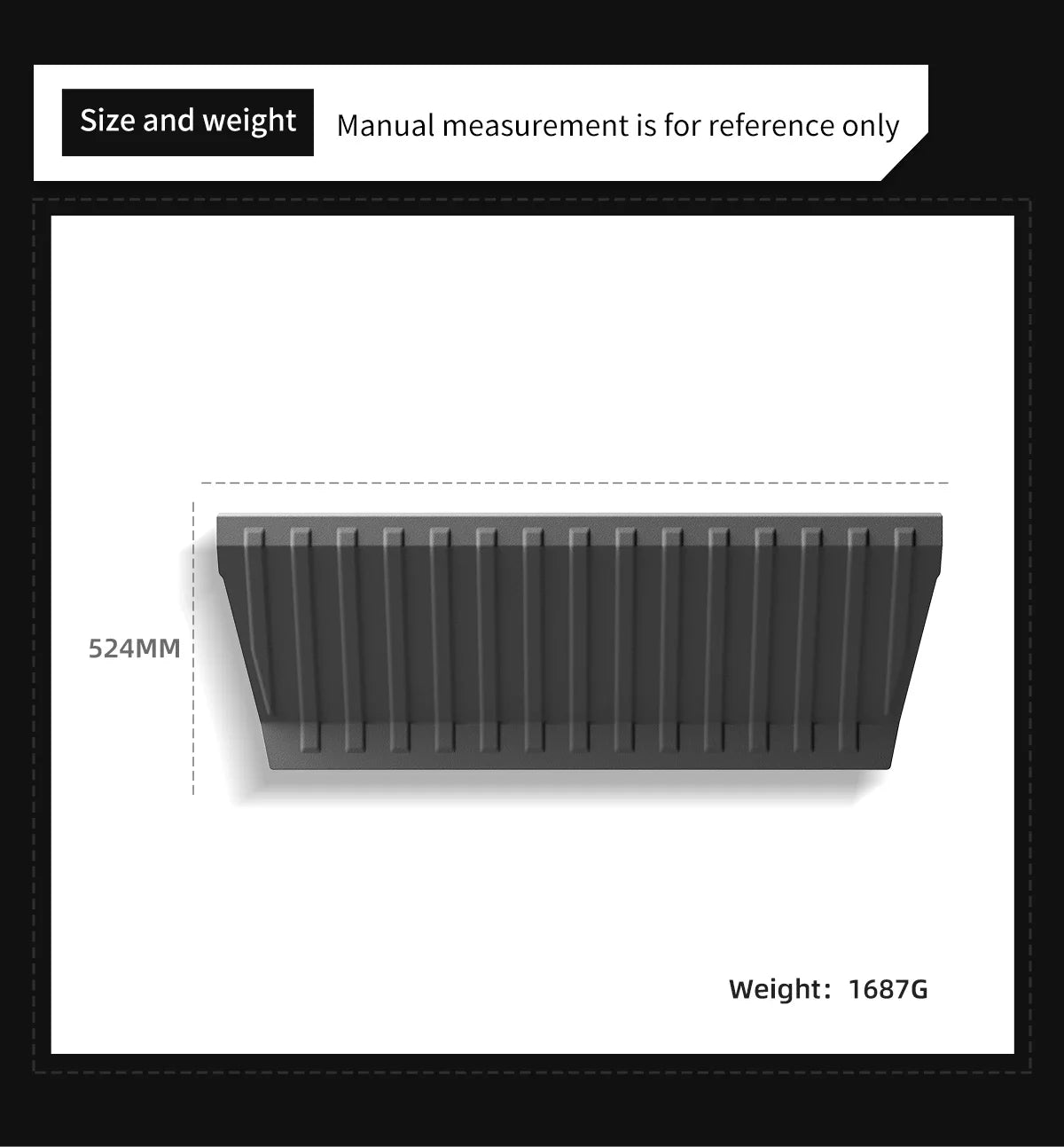 Rear Trunk Front Protective Pad for Tesla Cybertruck 2026 Trunk Liner Cargo Backrest Mat Car Pickup Truck Accessories