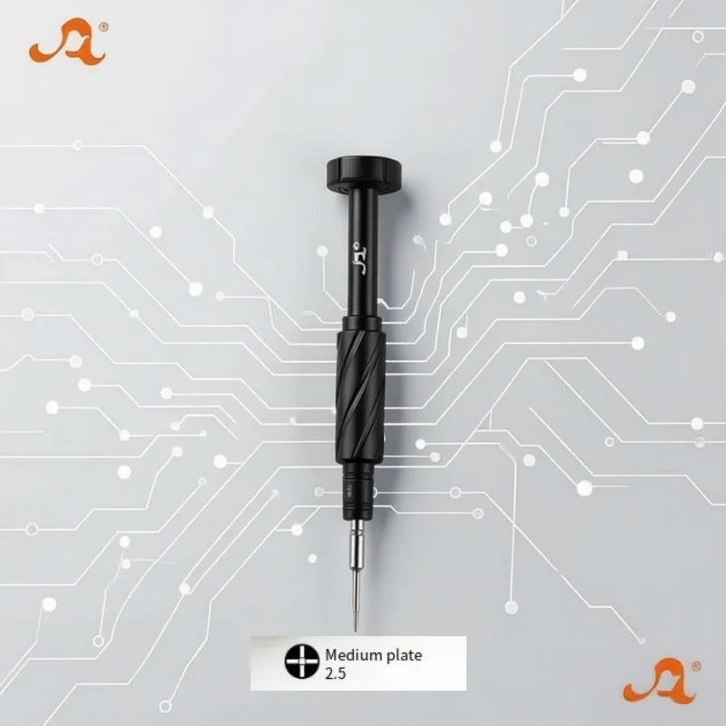 S2 Steel Precision Screwdriver Aluminum Alloy Non Slip Handle Magnetic Tip 360 Noise Reduction Bearing for iPhone Samsung Repair