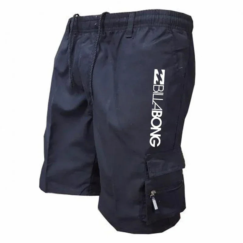 Men's Multi-Pocket Running Shorts — Loose Casual Sports & Basketball Shorts