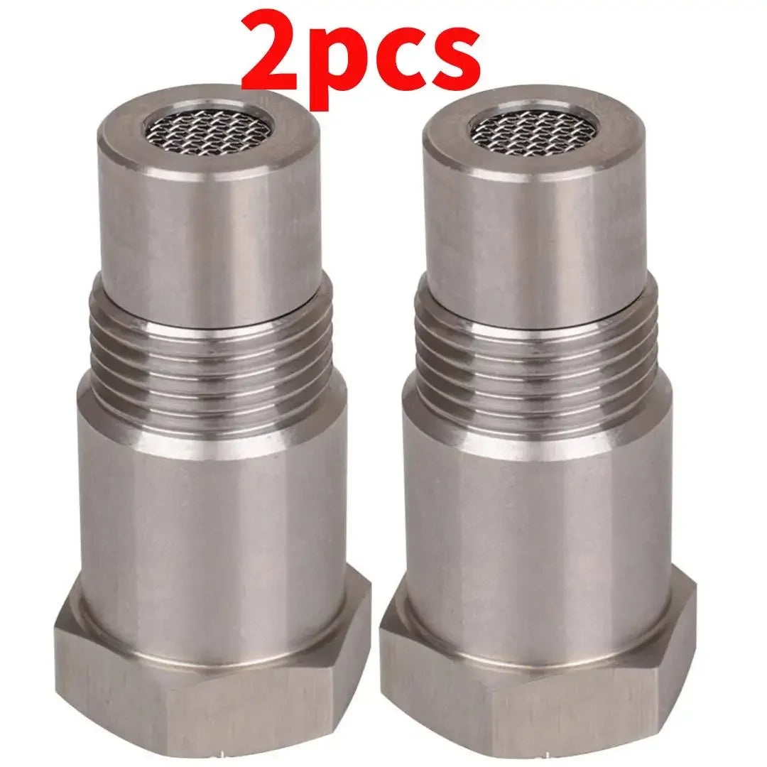 2PCS Off-Road Performance Oxygen Sensor Adapter M18X1.5 CEL Fix O2 Sensor for Catalyst CSV Auto Parts Performance Car Accessory