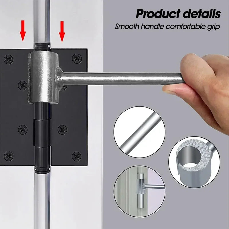 Double Head Door Hinge Repair Spanner Hinge Gaps Repair Hand Tools Labor-Saving Wrenches For Home Spanners for Round Bolt