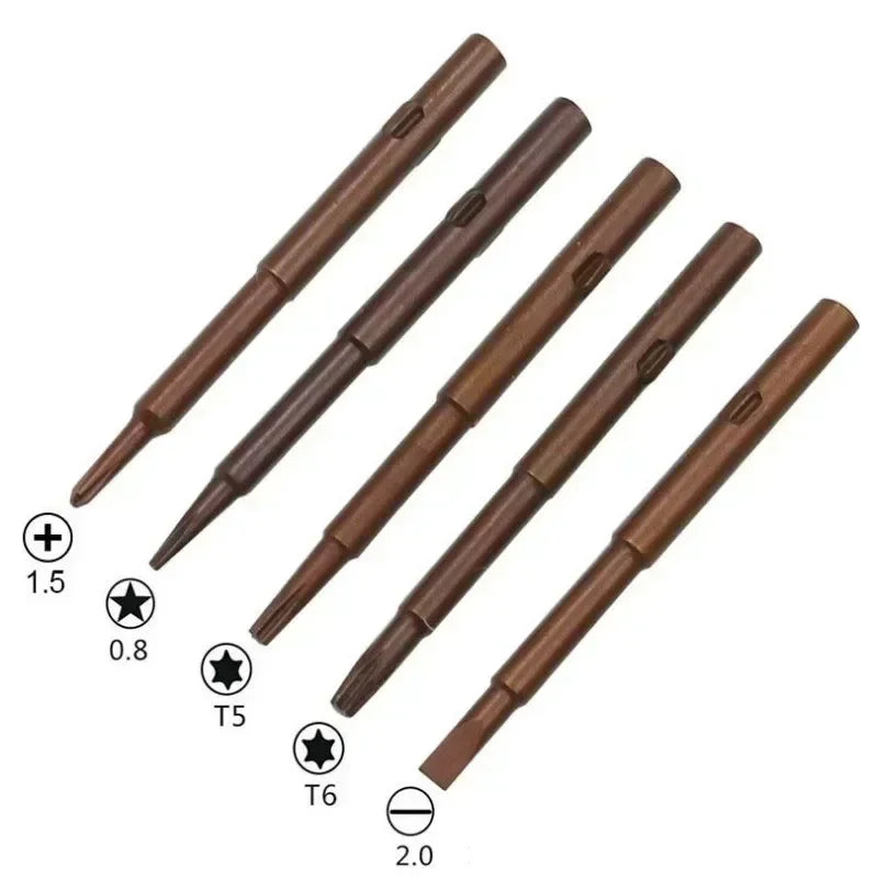 5 in 1 Multi-Function Screwdriver Set Mobile Phone Watch Glasses Disassembly Tool Notebook Watch Repair Tools Repair Accessory