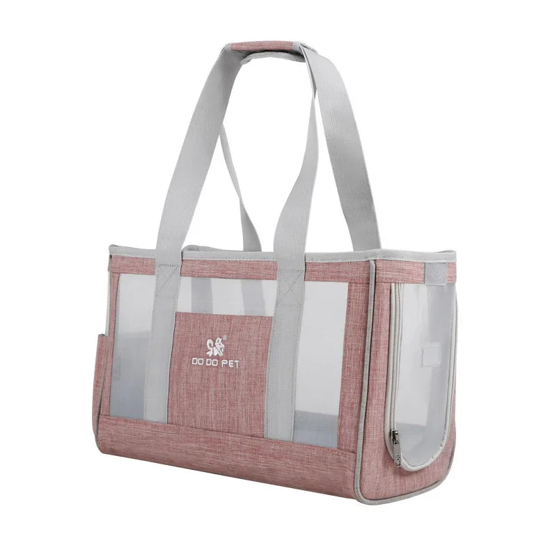 Single Shoulder Pet Carrier Bag - Breathable Travel Handbag – photo 8