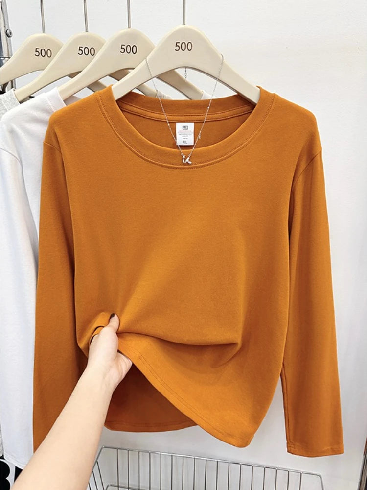 Women's long sleeve base layer tee, crew neck — view 5 of 20