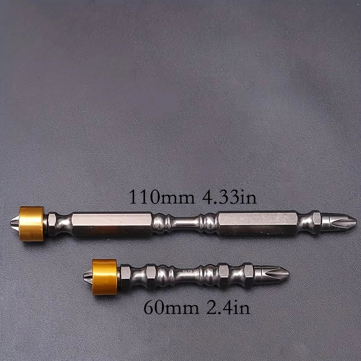 5/10 Pcs PH2 Magnetic Screwdriver Bits Phillips 1/4 Inch Hexagonal Shank with Magnetic Ring for Electric Screwdriver