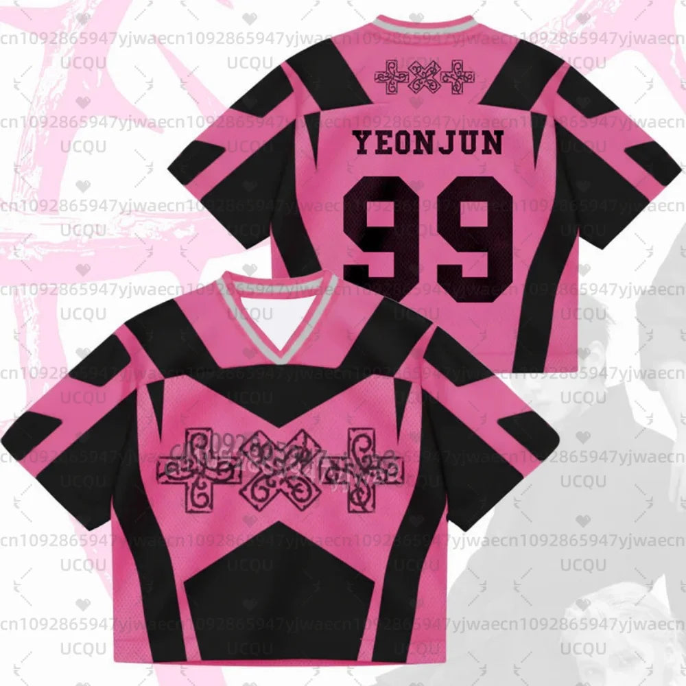 Summer Men's&Women's Album 7th Year TXT Jersey Gift For Lovers Tee Fan Gift Plus Size Fashion Street Top Casual T-shirt