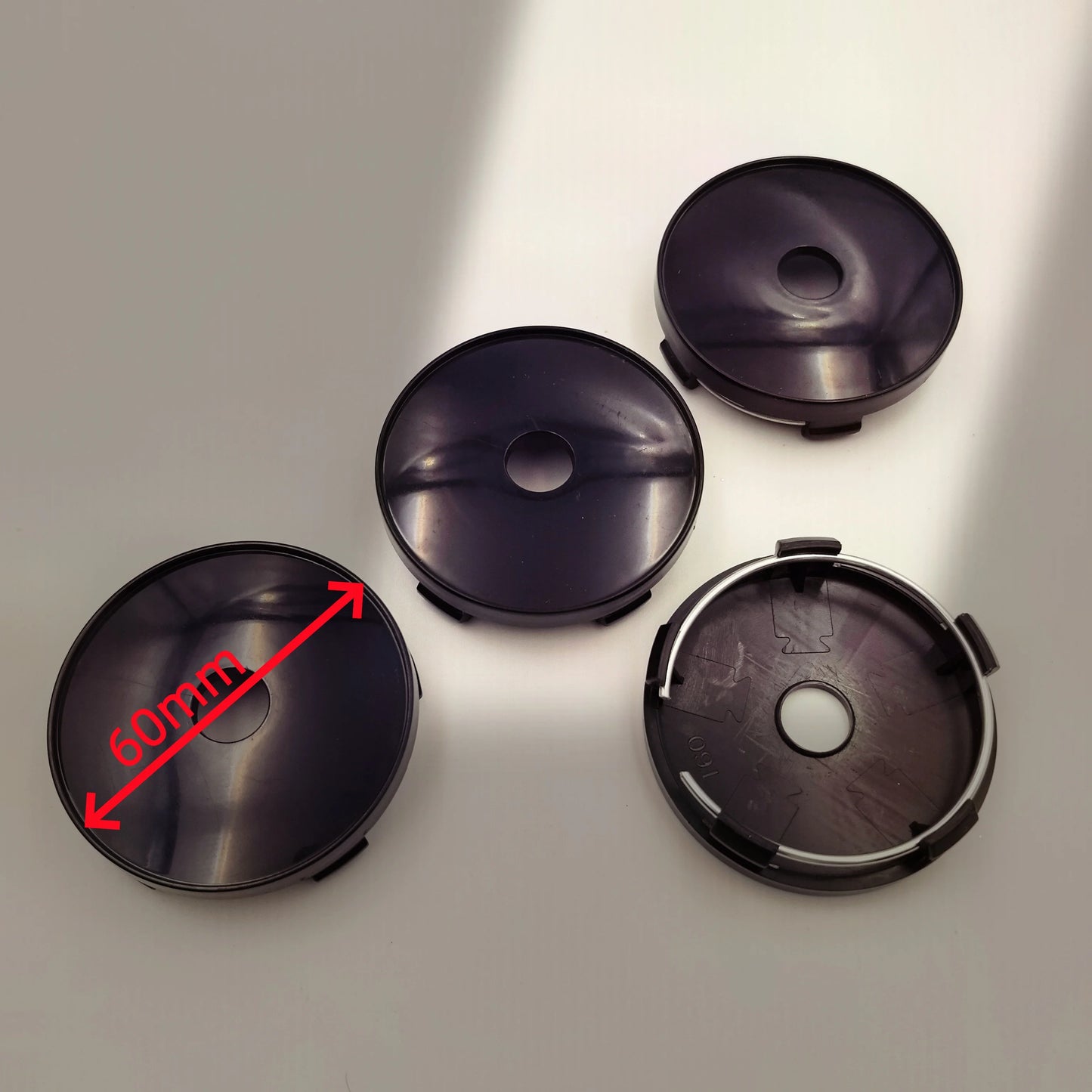 4Pcs 48.5mm 49mm 50mm 56mm 60mm 65mm 68mm Universal ABS Wheel Center Cap Wheels Tyre Car Wheel Center Cap Set Vehicles Cover