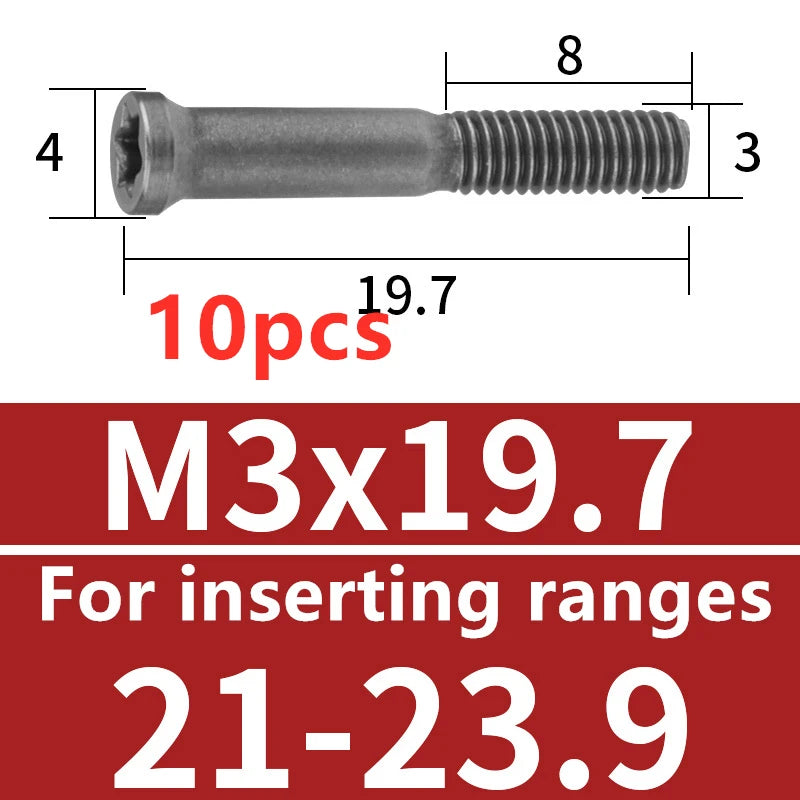 JCD Crown U-Drill Rod 10-25mm, Internal Cooling Indexable Drill