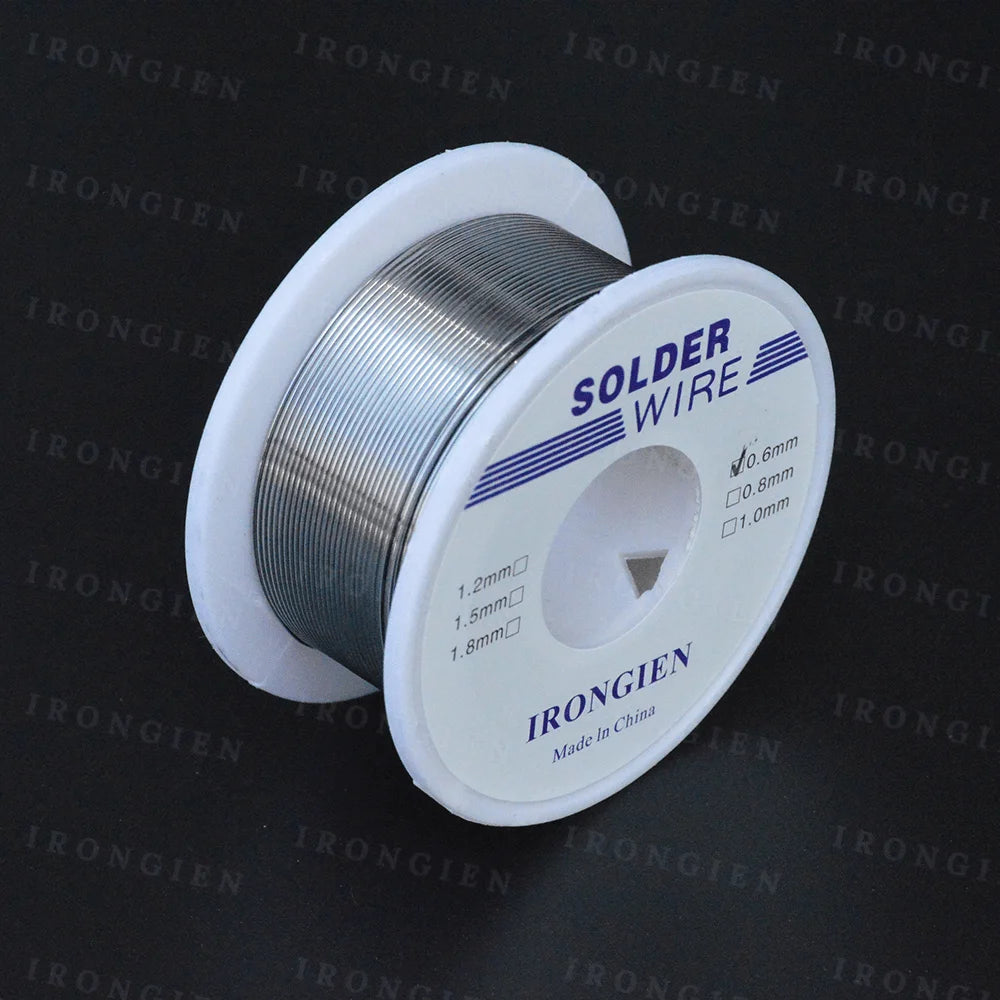 Irongien High Purity Soldering Wire 8g50g/Roll Mixed Tin Rosin Core Dia 0.6-1.5mm Solder Welding Wire For Electrical Soldering