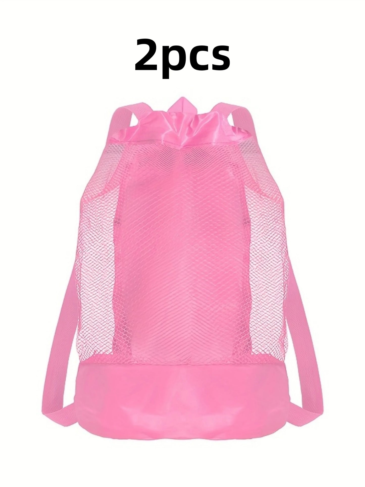 Beach storage bag,Large capacity net multifunctional travel backpack,sundries toy storage bag
