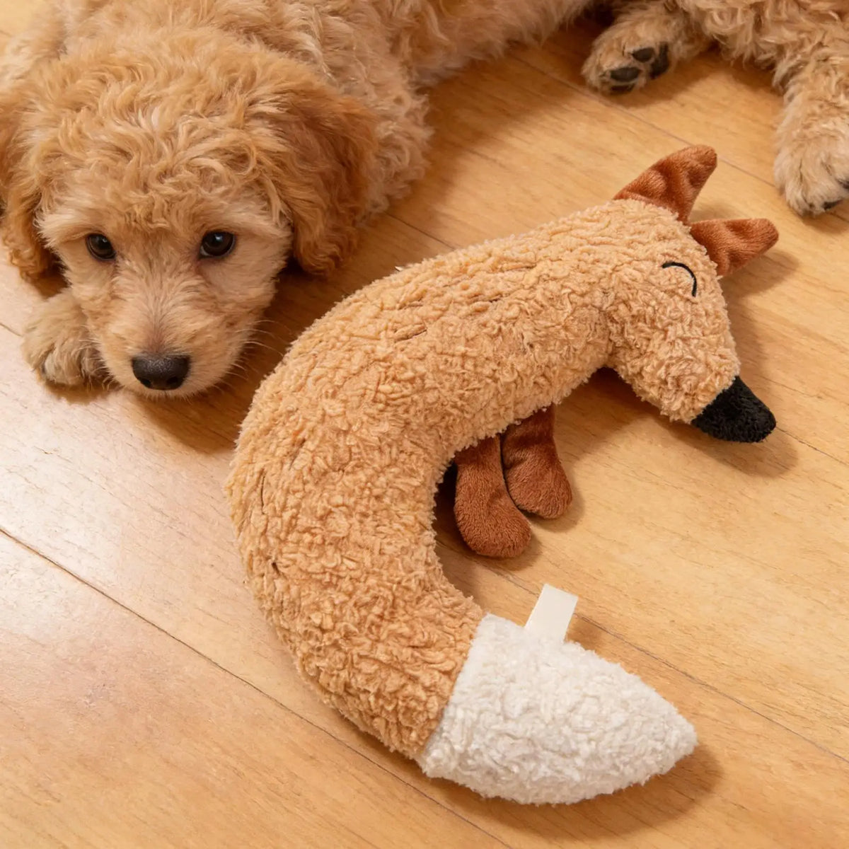 Plush Squeaky Chew Toy for Cats & Dogs - Tough Doll Toy