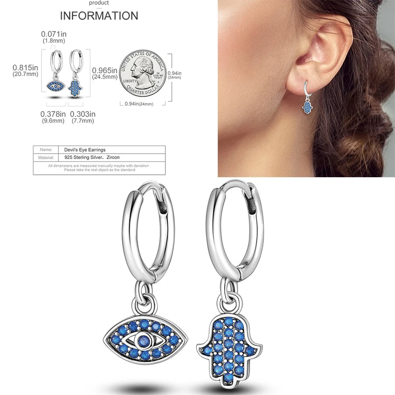 Sparkling Gold Woman Hoop Earrings 925 Sterling Silver Butterfly Colored Zirconium Earrings for Women Jewelry Anniversary Gift