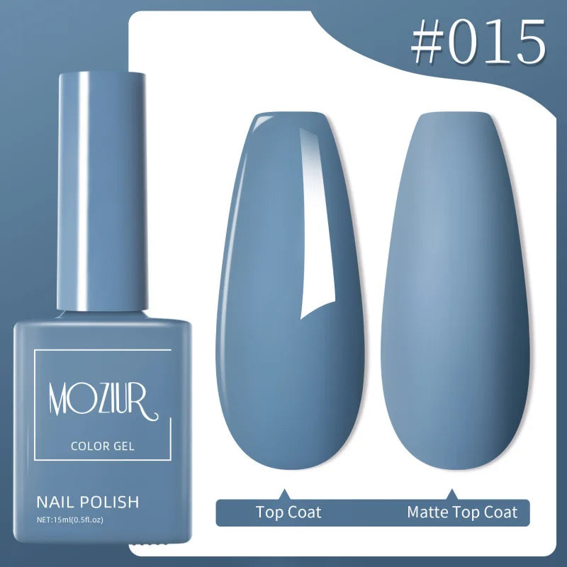Colorful Hot Sale Uv Gel Nail Polish Set Soak Off Gel Nail Polish 15ml Professional Nail Gel Polishes