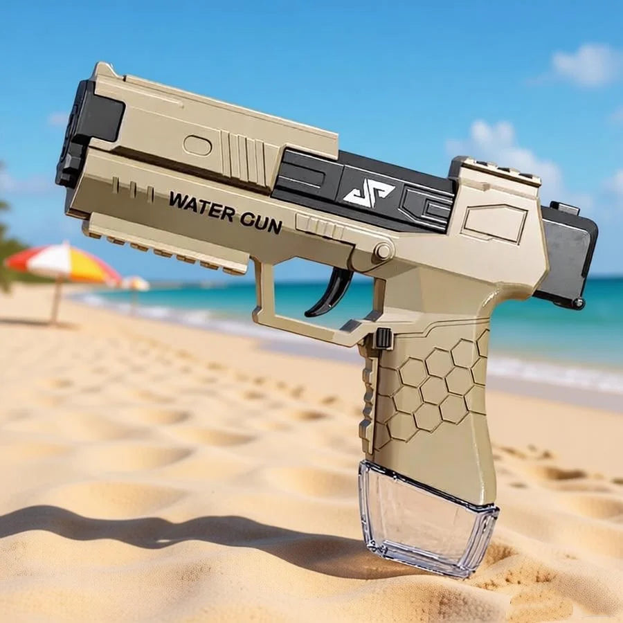 Manual Burst Water Gun — High-Pressure Non-Electric Water Pistol