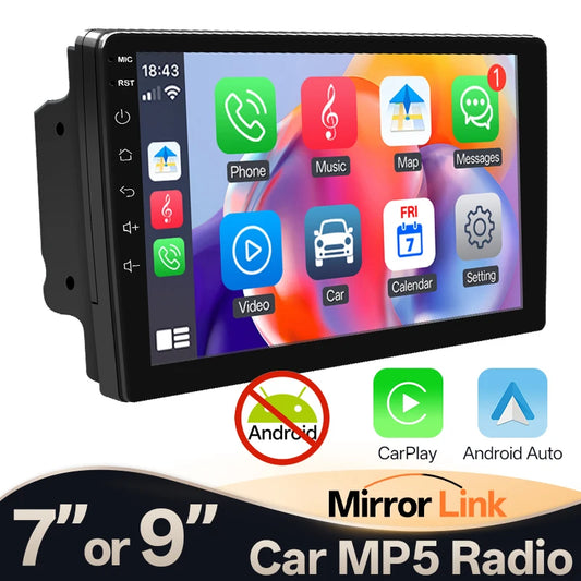 9" Car Stereo with Apple CarPlay & Android Auto