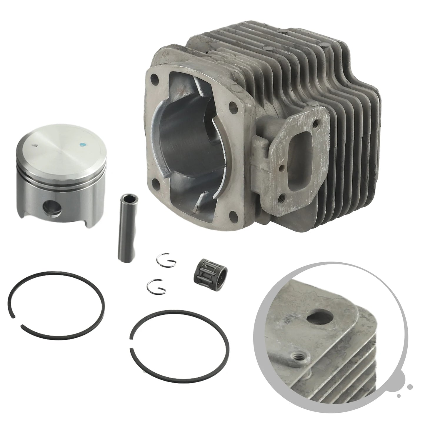 48mm Cylinder And Piston Gasket Kit For 1E48F 48F 63CC 6300 2 Engine Motor For  Earth Auger Drill Blower And Brush Cutter Parts