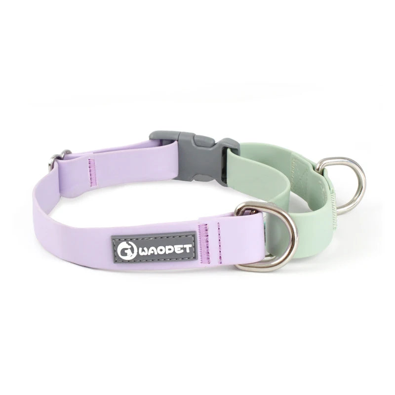 Adjustable Dog Collar & Leash Set - Coated Training Lead, M/L - photo 7