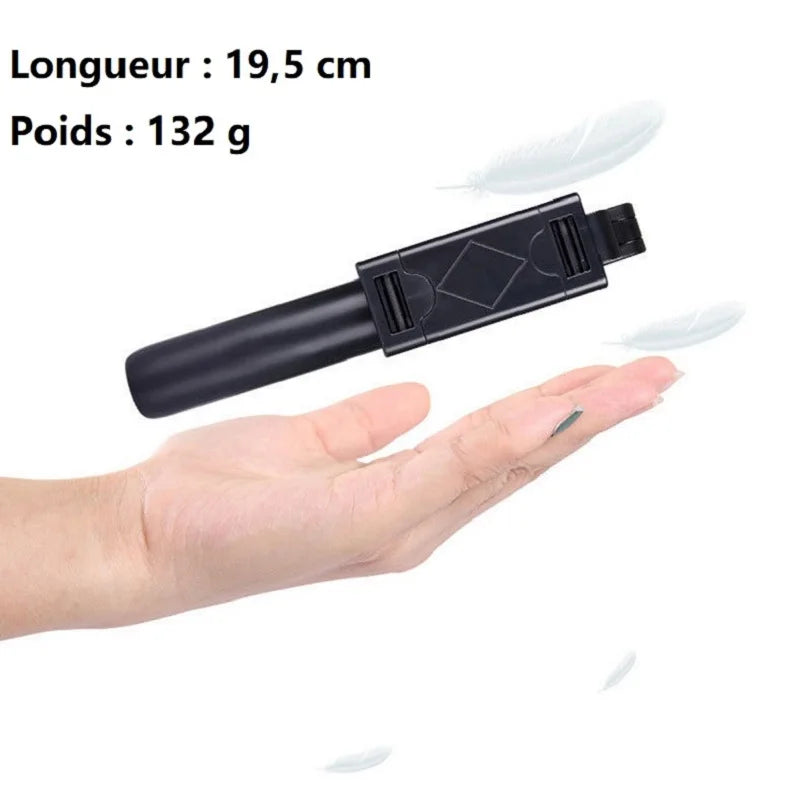 Portable Selfie Stick Tripod Mini Selfie Stick Bluetooth Remote Control Foldable Tripods For iPhone Xiaomi Huawei Shooting Live
