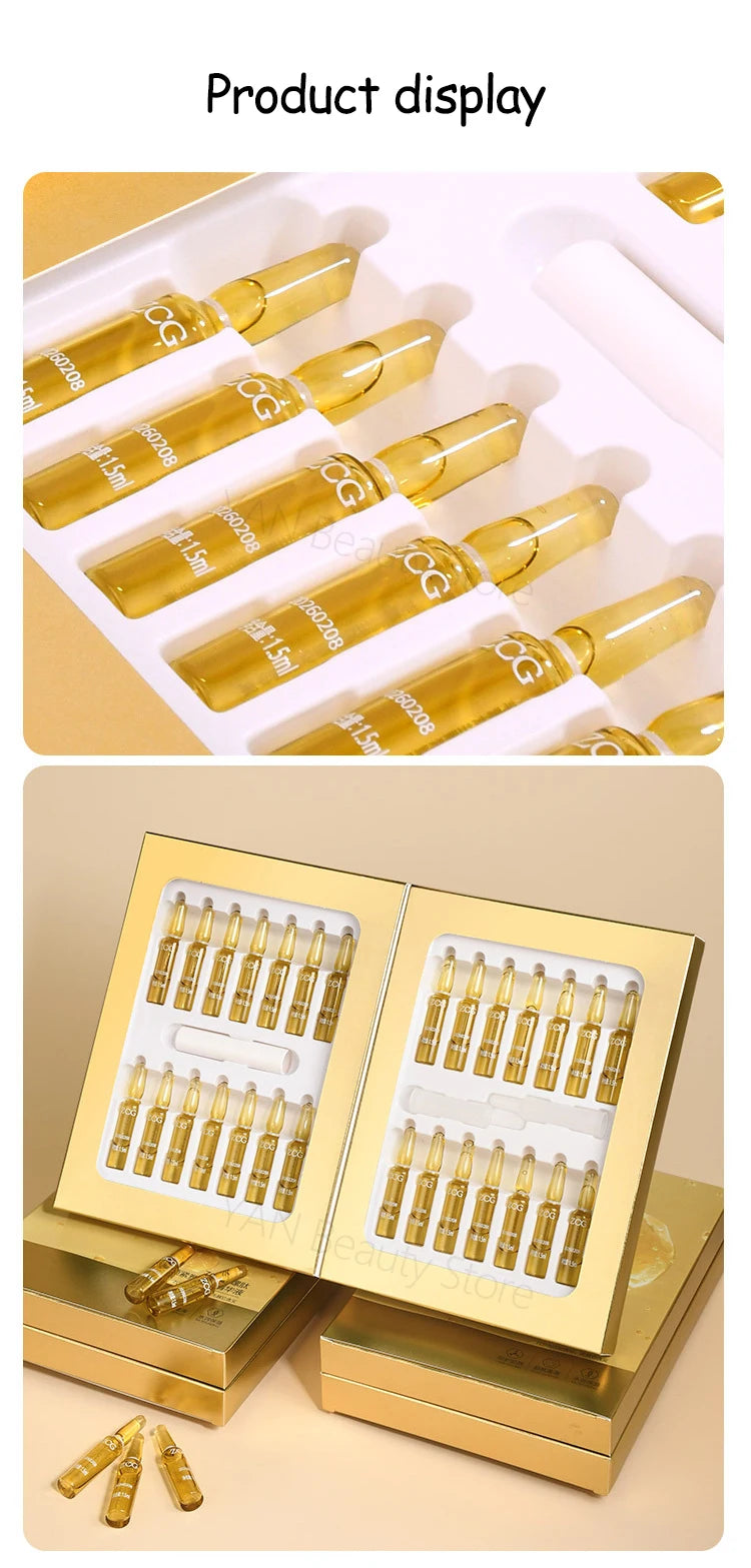 Peptide Anti Wrinkle Aging Ampoule Ginseng Extract Serum Pro Xylane Firming Essence Collagen Hyaluronic Acid Skin Care Products