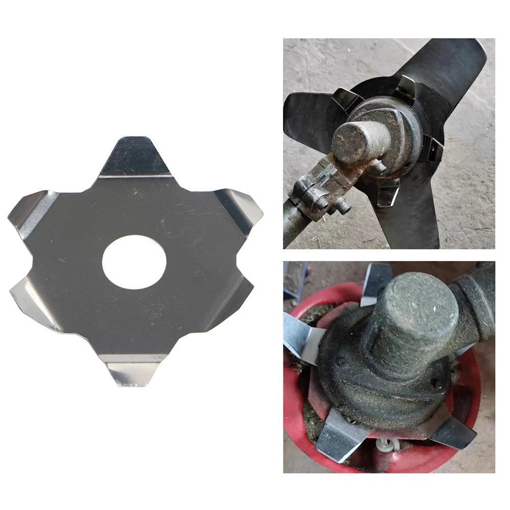 1Pcs Weeder Eater Blade Lawn Mower Trimmer Head Weeds Blade Cutter Universal Replacement Parts for Electric Mower