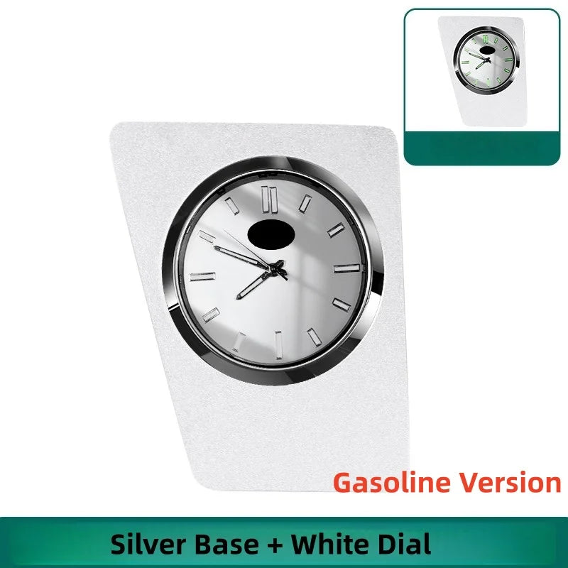 Car Dashboard Stick-On Luminous Digital Clocks Auto Vehicle Air Outlet Mini Watches For Toyota RV4 WILDLANDER 2024-2025