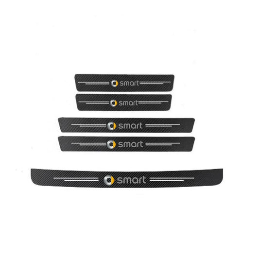 Carbon Fiber Door Threshold Strip for Smart Fortwo & Forfour