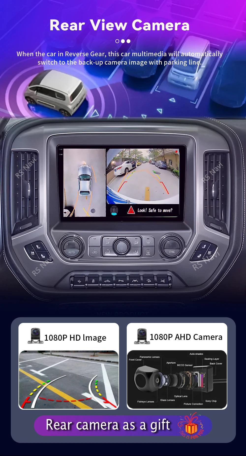 Android 16 Carplay Auto Car Radio Multimedia For Chevrolet Silverado 3 GMTK2 2014 2015 2016 2017 2018 Autoradio Stereo Head Unit