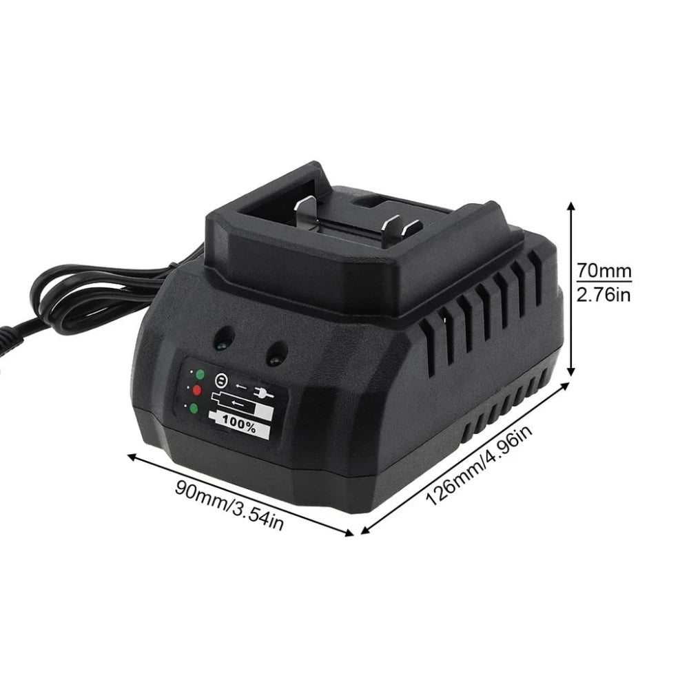 2.0A Fast Charging Battery Charger For Makita Model 18V 21V Lithium Battery Charger for BL1415 BL1815 BL1830 BL1850