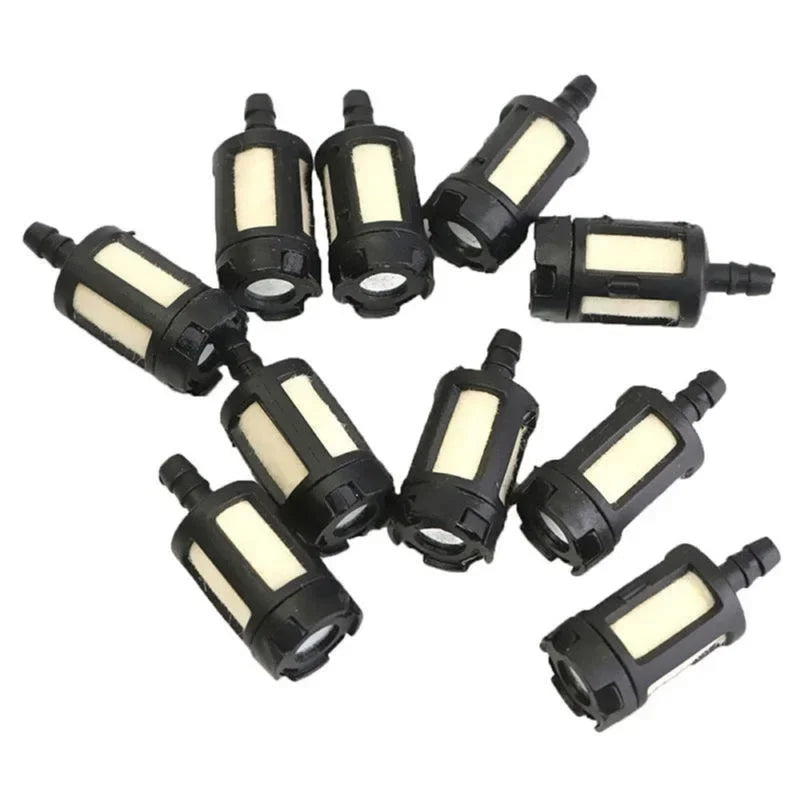 10 Pieces General Fuel Filter for Gasoline Garden Machinery Grass Trimmer Chainsaw