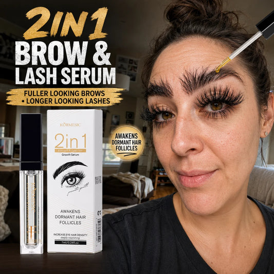 2-in-1 Eyelash & Eyebrow Growth Serum, 7ml