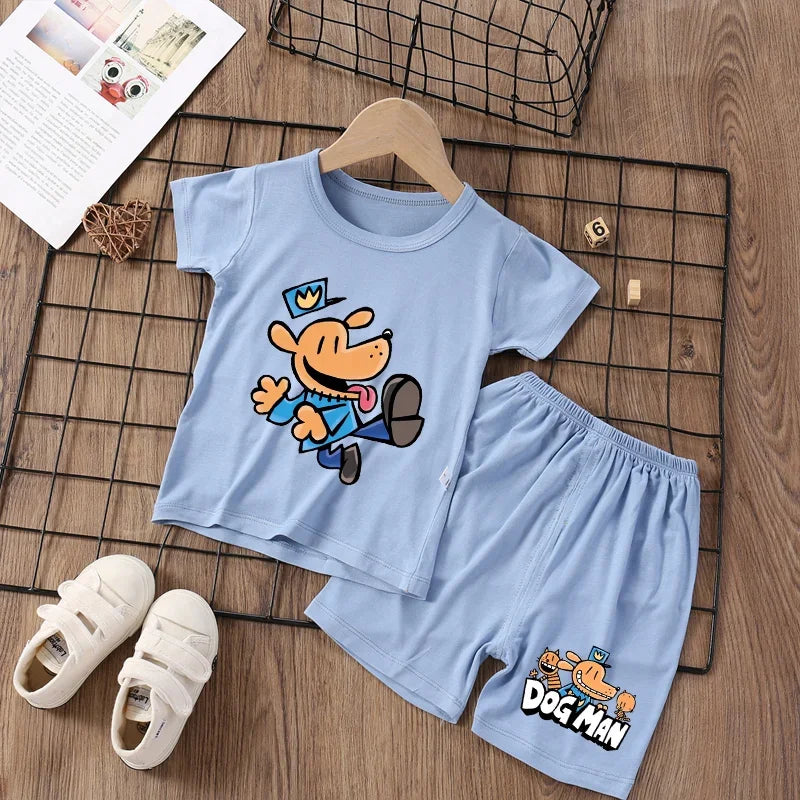 Stretchy Dog Loungewear Pajama Suit - Summer Homewear – photo 7