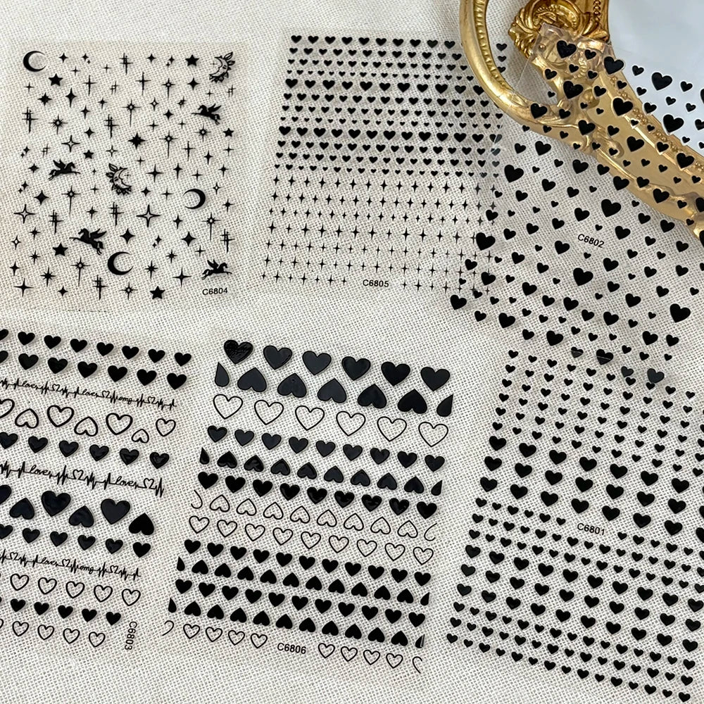 12sheets Laser Sliver Snowflakes/snowballs 3D Christmas Nail Art Decals Dreame Laser Santa Claus Snowman Nail Stickers Charms﻿