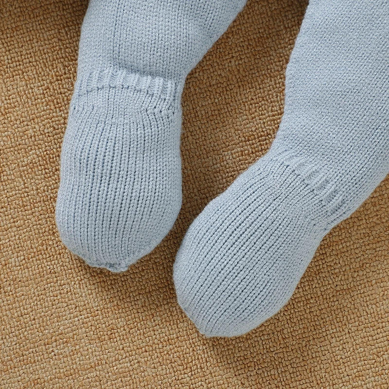 Baby Knit Sweater and Pants Set - Warm Two-Piece Winter Outfit - photo 6
