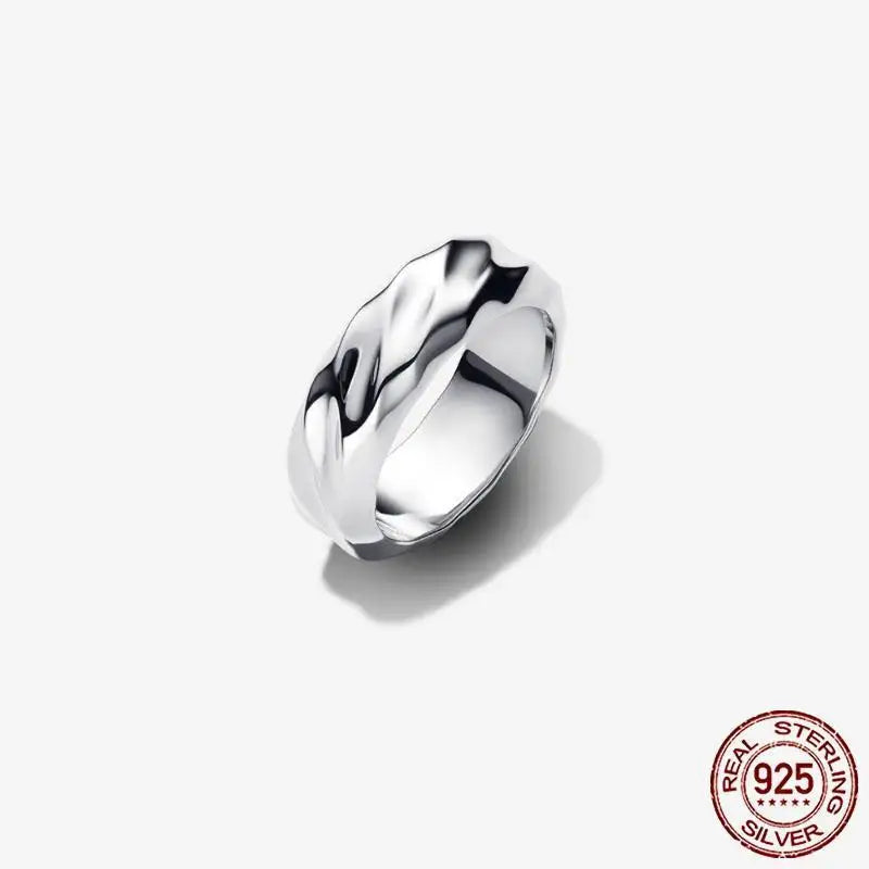 925 Sterling Silver Open Ring Style CZ Paved Heart Butterfly Flower Colorful Gemstone Ring For Women Daily Wear Jewelry Gift