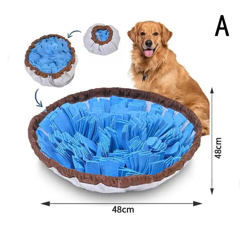 Travel Snuffle Mat for Dogs & Cats - Foraging Feed Game – photo 8