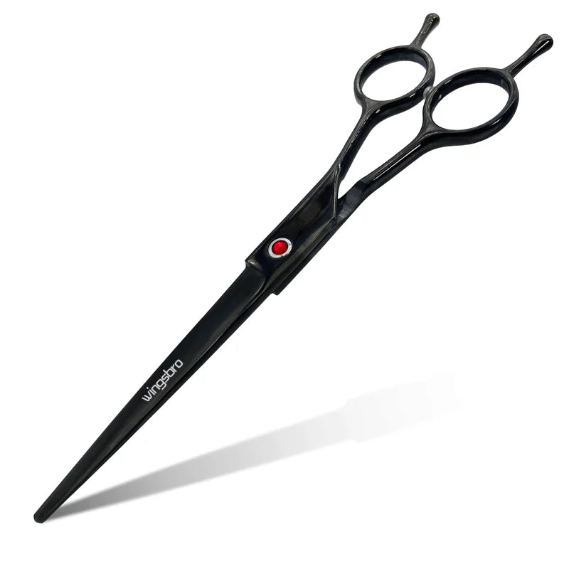7-Inch Curved Pet Grooming Scissors - Left & Right Hand