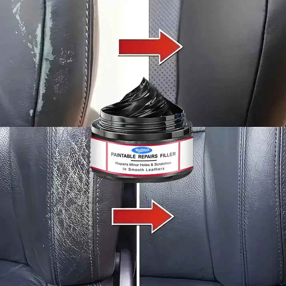 Car Interior Scratch Repair Cream — Plastic & Dashboard Polish