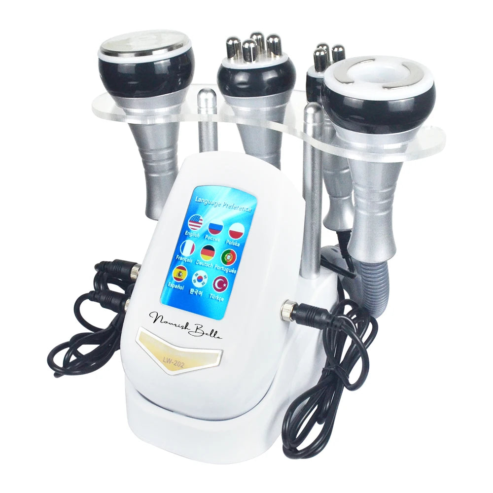4-in-1 40K Ultrasonic Cavitation Body and Facial Care Machine