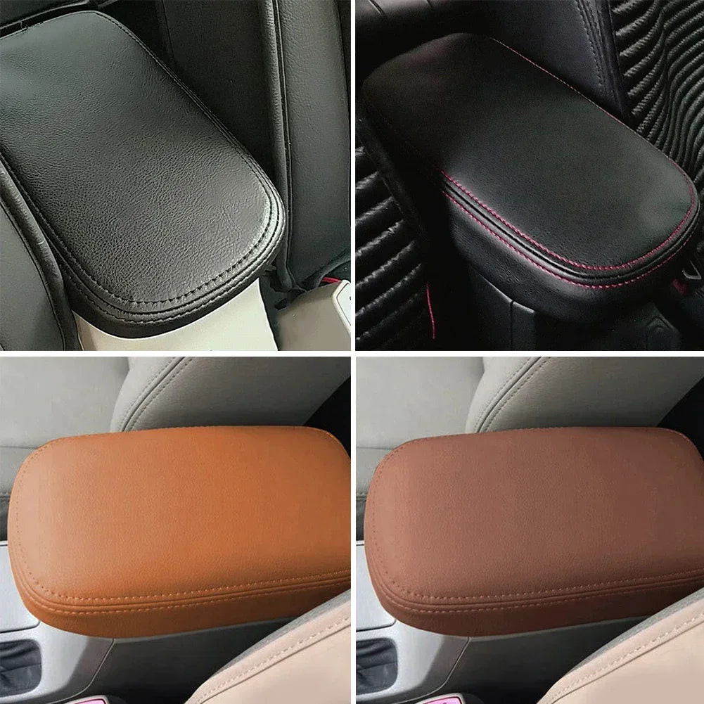 For Toyota Corolla 2007 - 2013 Car Armrest Box Center Console Lid Armrest Cover Interior Accessories Microfiber Leather Cover