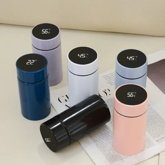 200ml Mini Thermos Cup Double Layer Vacuum Insulation 12 Hours Heat Preservation304Stainless Steel Metal CupOutdoor Portable Bag