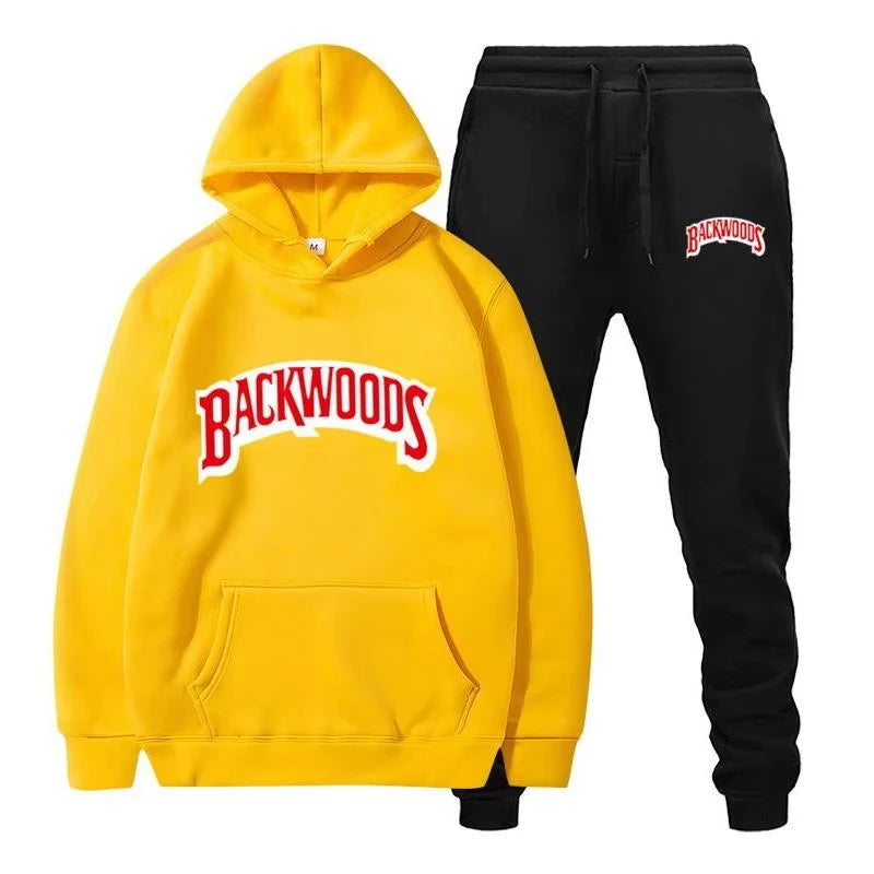 Men's Fleece Hoodie & Jogger Set - Winter Tracksuit - photo 8