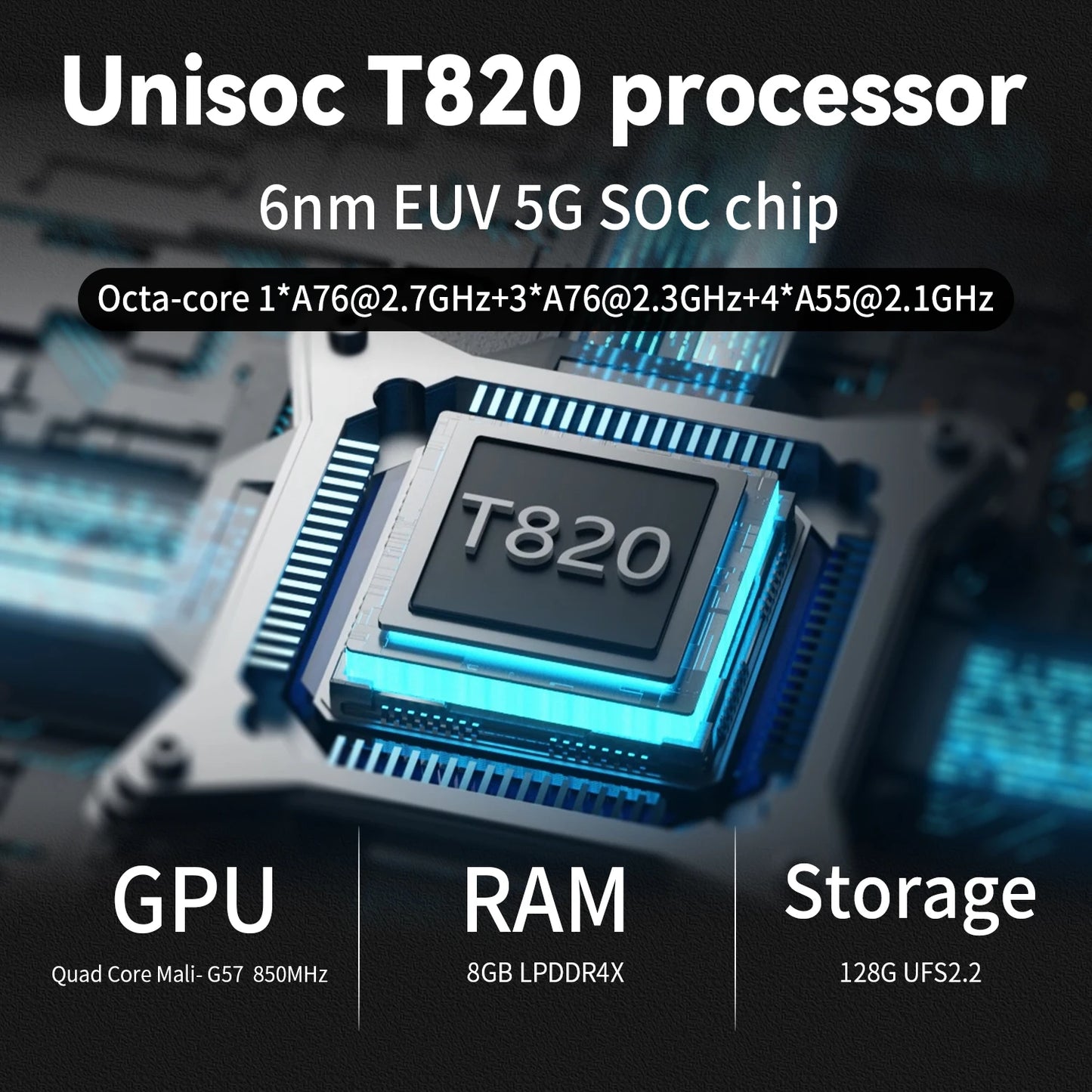 Anbernic RG556 Handheld Game Console Unisoc T820 Android 13 5.48 inch AMOLED Screen 5500mAh WIFI Bluetooth Retro Video Players