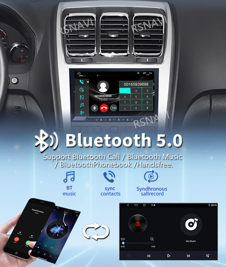 Android 16 Carplay Car Radio For Chevrolet Silverado Impala GMC Yukon Acadia Sierra Navigation GPS Multimedia Player stereo wifi
