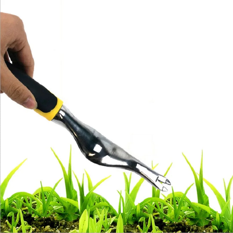 Hand Weeder Tool Weed Puller Tool for Garden Weeding Digger Tool with Ergonomic Handle for Weed Removal Farmland Transplantation