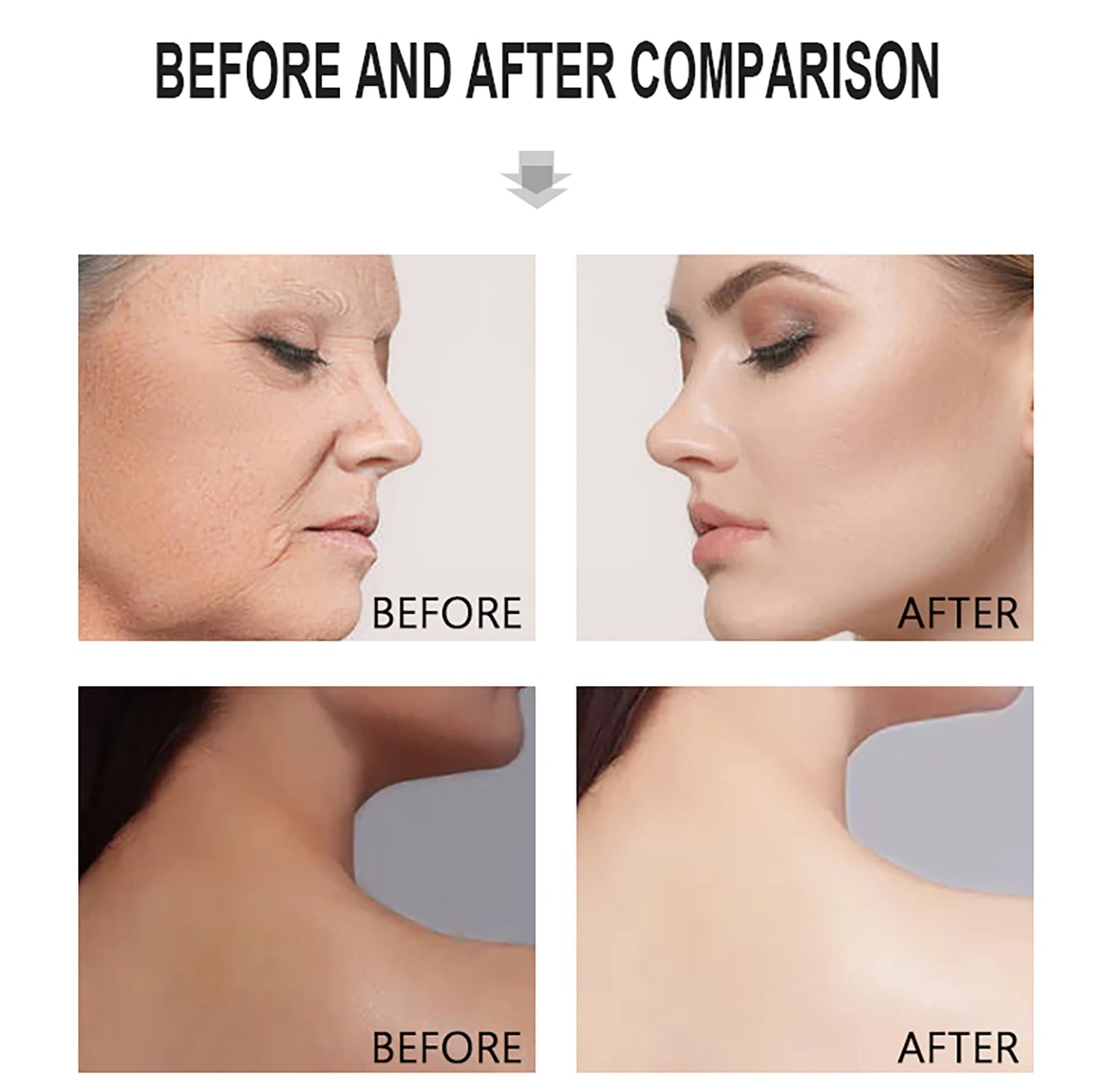 Collagen whitening essence, used for facial and body moisturizing, brightening skin, radiant skin, even black spots, age spots,