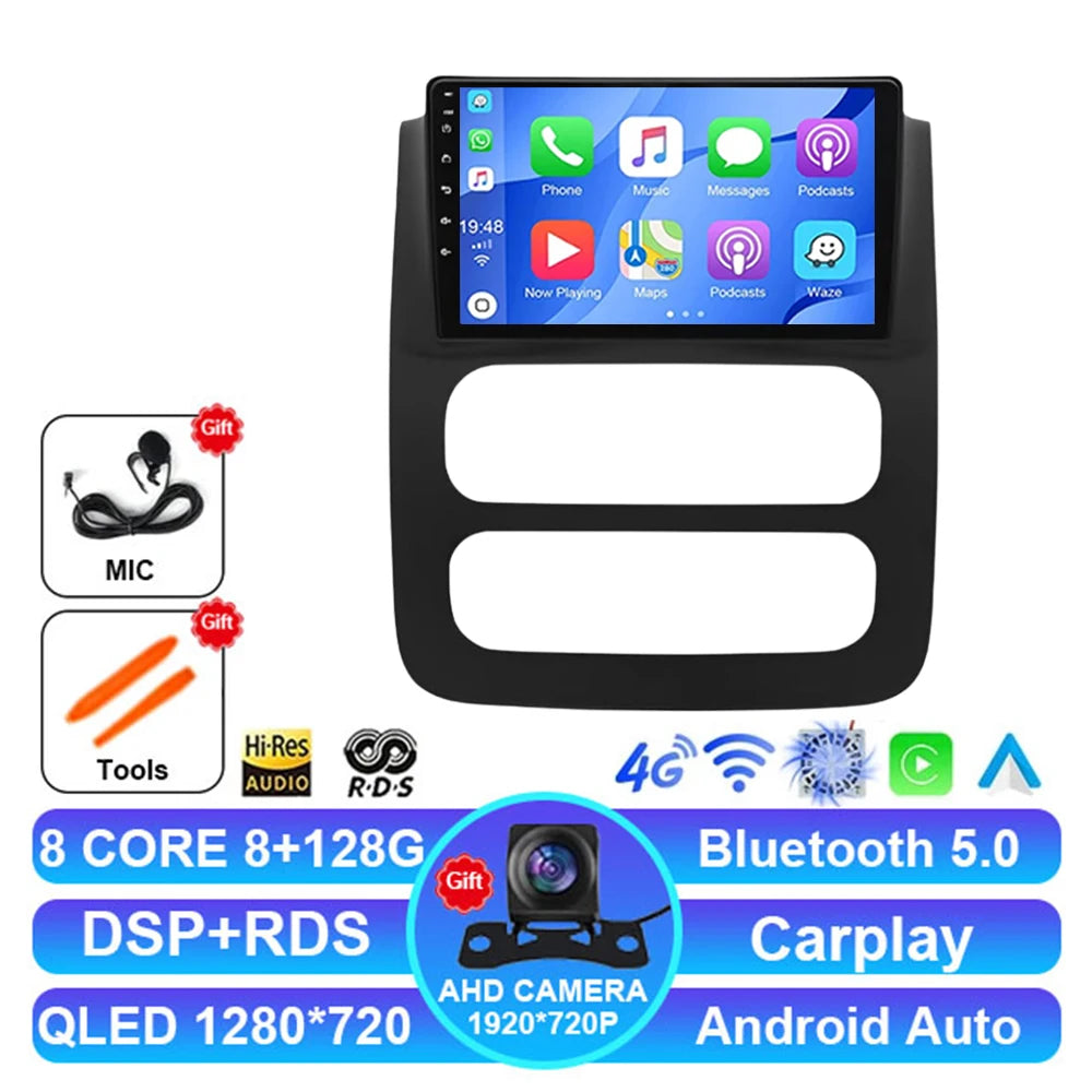 Android 15 Car Radio for 2002-2005 Dodge RAM - CarPlay & GPS