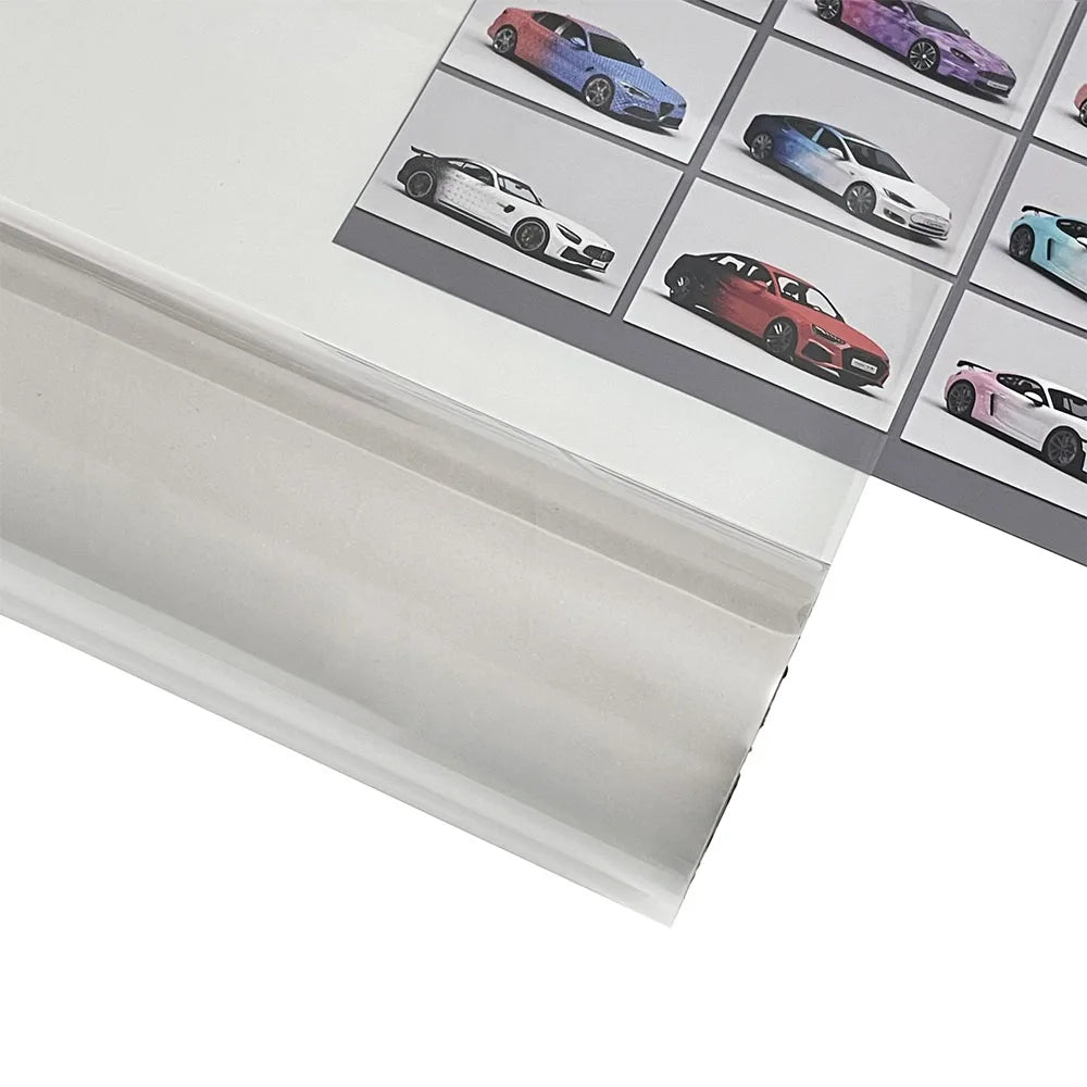 Gloss Transparent Light Black Smoke PVC Film Tint Headlight Taillight Wrap Cover Film Foil Sticker Cover Armored Film for Cars