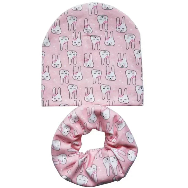 Kids Dinosaur Hat and Scarf Set - Cartoon Beanie with Neck Warmer - photo 7